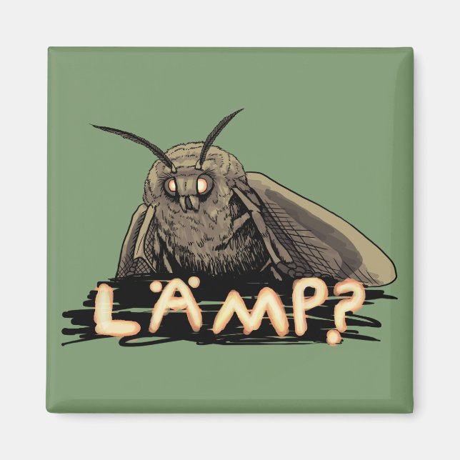 Imán Lámpara? Moth Meme (Frente)