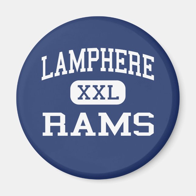 Imán Lamphere - Rams - High - Madison Heights Michigan (Frente)