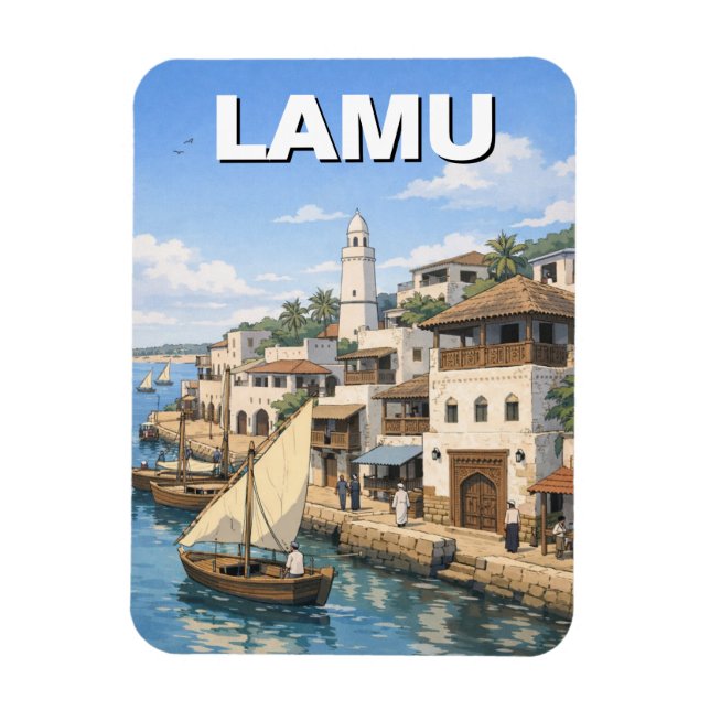 Imán Lamu Kenia (Vertical)