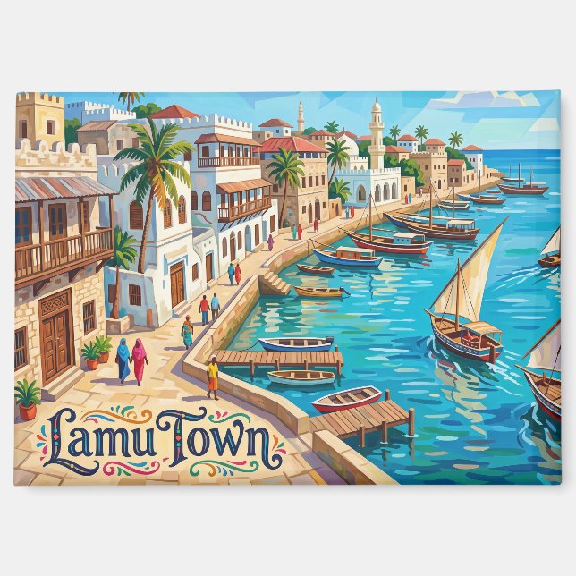 Imán Lamu Town Kenia (Anverso)
