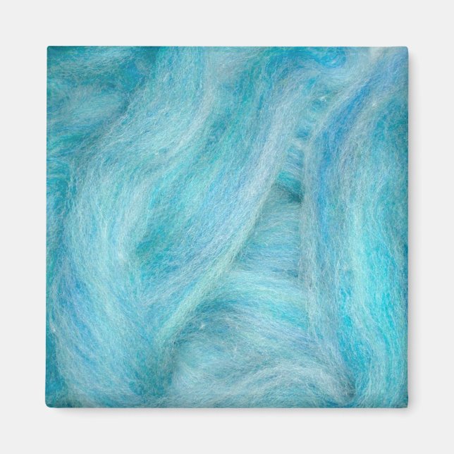 Imán lana azul (Frente)