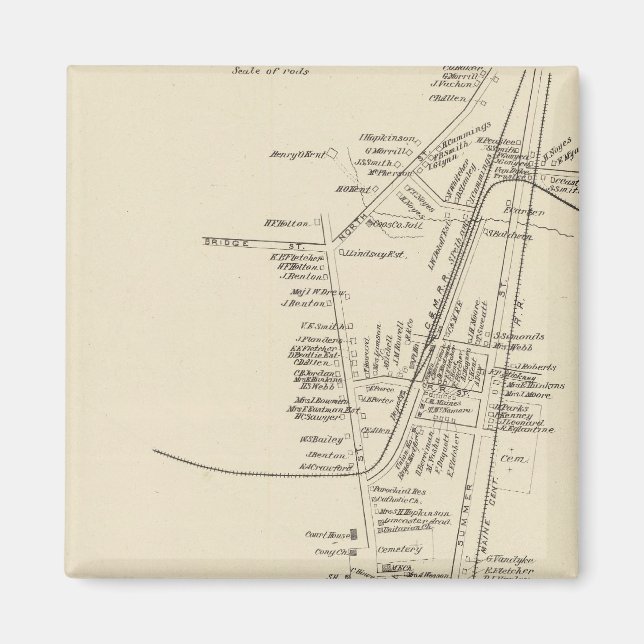 Imán Lancaster, ciudad de Lancaster (Frente)