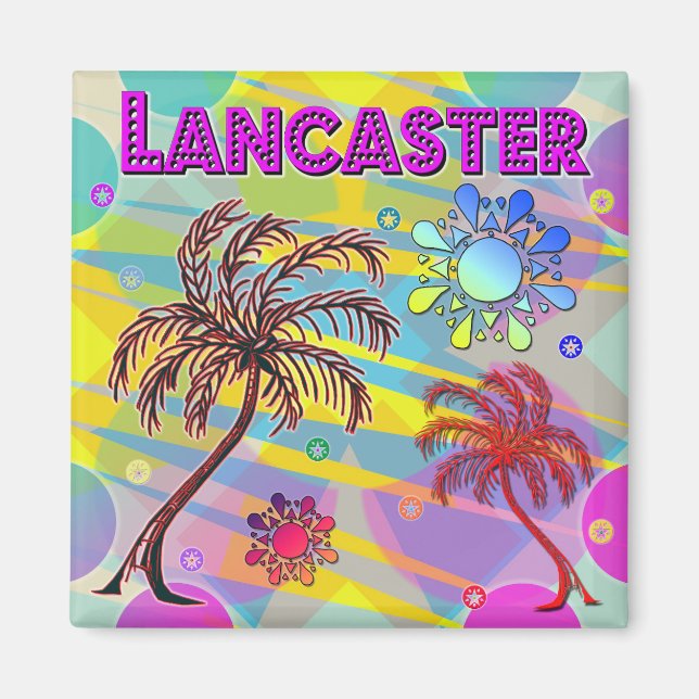 Imán Lancaster Happy and Hope Magnet (Frente)