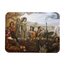 Lancelot y Guinevere (por Herbert Draper)