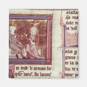 Imán Lancelot y Guinevere se sientan y hablan
