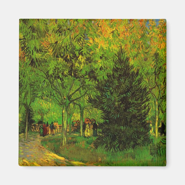 Imán Lane in Public Garden Arles Van Gogh Bella Artes (Frente)