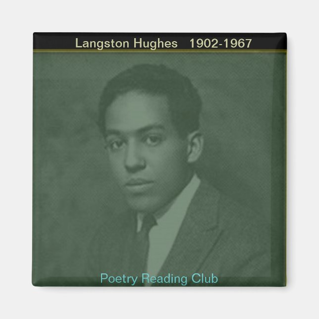 Imán Langston Hughes (Frente)
