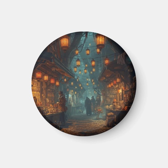 Imán Lanterns of the Forgotten Alley (Frente)