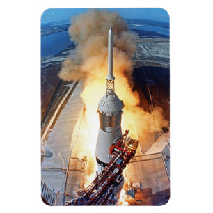 Imán Lanzamiento del cohete del alunizaje de la NASA Ap