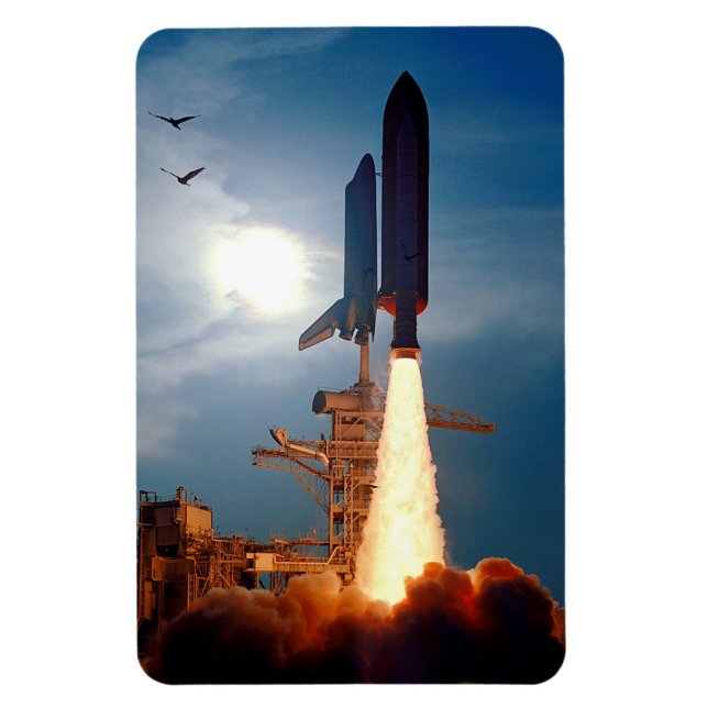 Imán Lanzamiento del transbordador espacial Discovery d (Vertical)