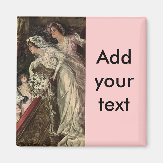 Imán Lanzando el Ramo (Frente)