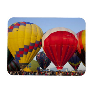 Imán Lanzando globos de aire caliente