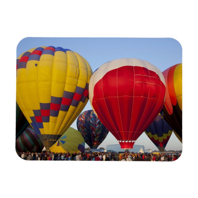 Imán Lanzando globos de aire caliente (Horizontal)