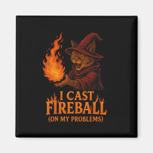 Imán Lanzé Bola de Fuego Sobre Mi Problema Gato Familia