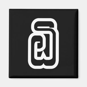 Imán Lao / Laos Número Seis / 6 / ໖ (Ho/Hok) laotiano