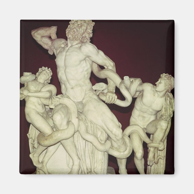 Imán Laocoon, original helenístico, siglo I (Frente)