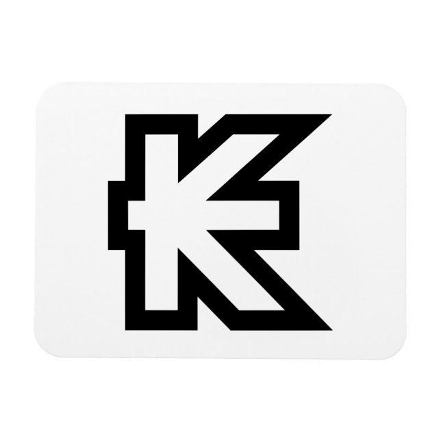 Imán Laos Kip Lao/Rótulo de Dinero Laotiano (Horizontal)