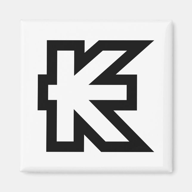 Imán Laos Kip Lao/Rótulo de Dinero Laotiano (Frente)