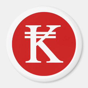 Imán Laos Kip Lao/Rótulo de Dinero Laotiano