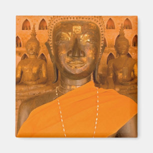 Imán Laos, Vientiane, una de 6840 imágenes de Buda en