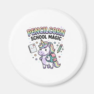 Imán Lápiz de Unicornio Escuela Mágica Encantadora Merc
