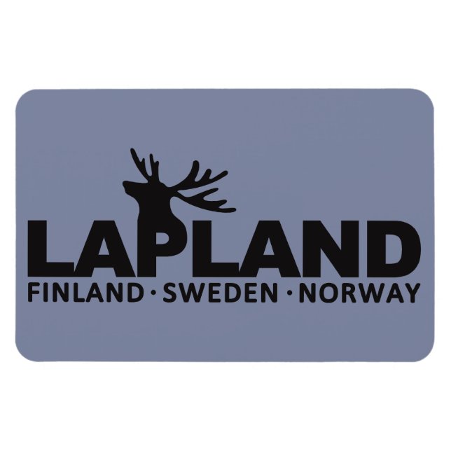 Imán LAPLAND personalizado imnet (Horizontal)