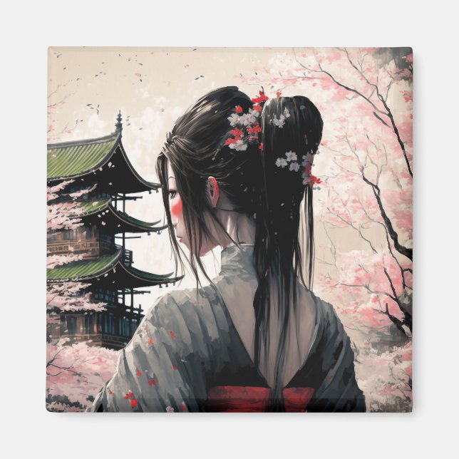 Imán Lara Japón - Magnet (Frente)