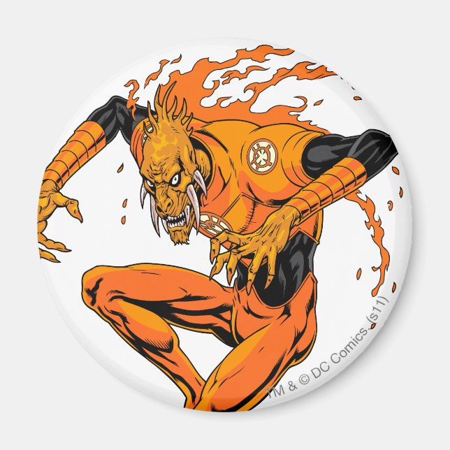 Imán Larfleeze - Agente Naranja 1 (Frente)