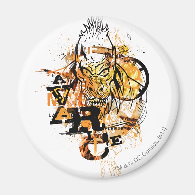 Imán Larfleeze - Agente Naranja 11 (Frente)