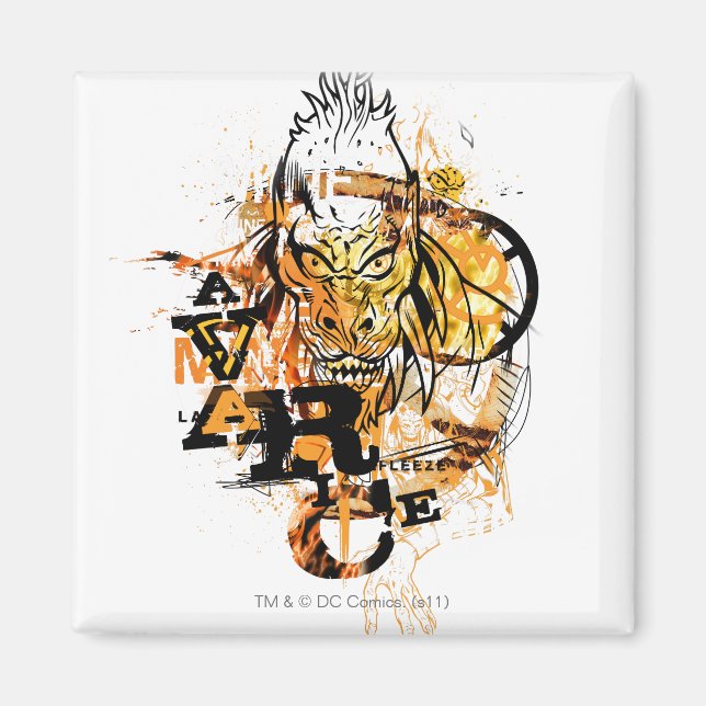 Imán Larfleeze - Agente Naranja 11 (Frente)