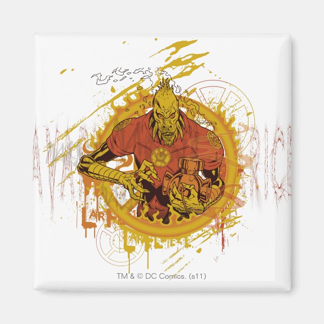 Imán Larfleeze - Agente Naranja 14 (Frente)