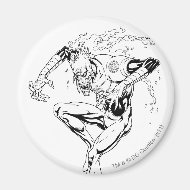 Imán Larfleeze - Agente Naranja 3 (Frente)