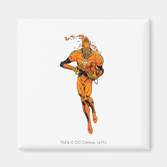 Imán Larfleeze - Agente Naranja 4 (Frente)