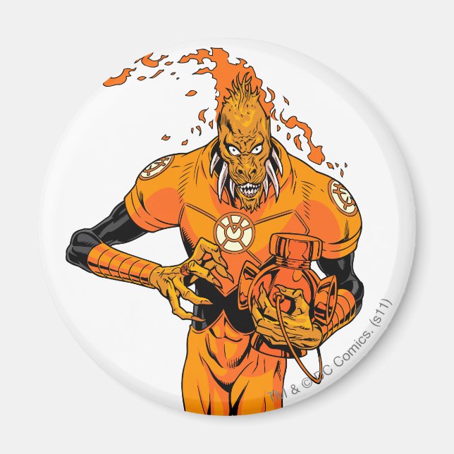 Imán Larfleeze - Agente Naranja 4 (Frente)