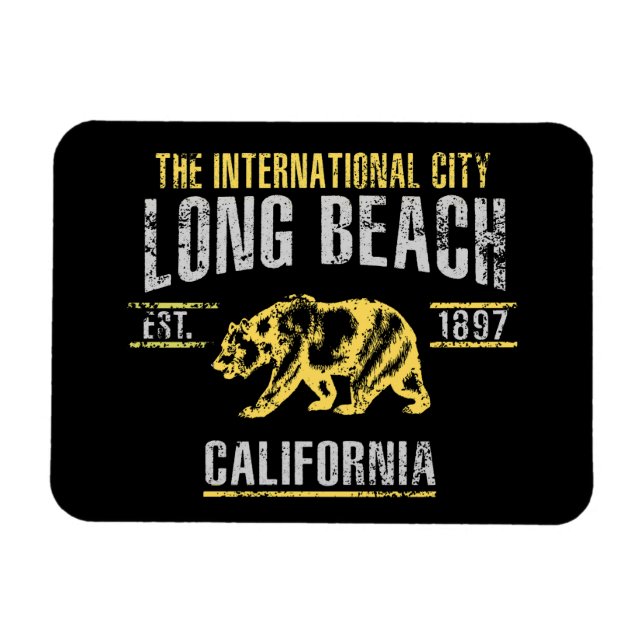 Imán Larga playa (Horizontal)