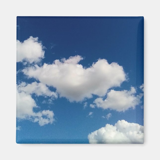 Imán Larga y suave nube (Frente)