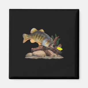 Imán Largemouth B y señuelo de pesca pescador 