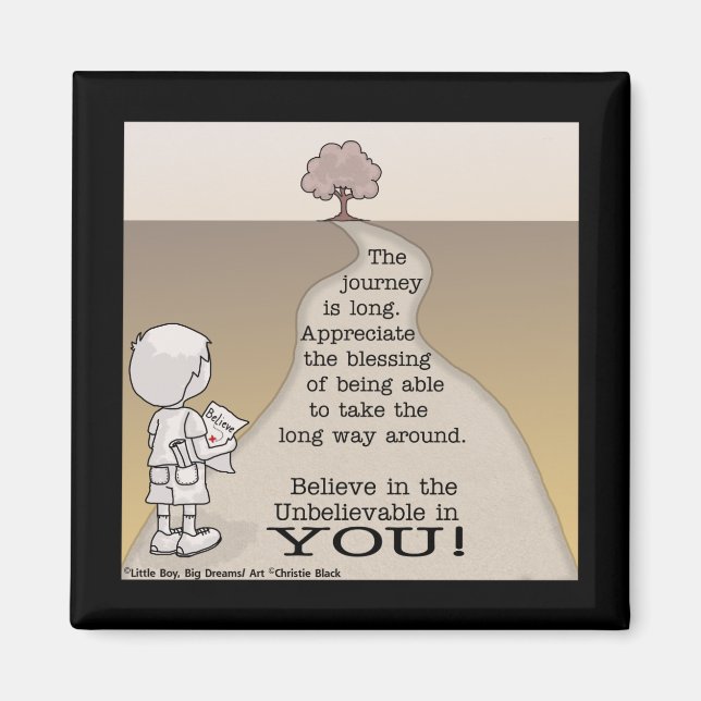 Imán Largo viaje (Frente)