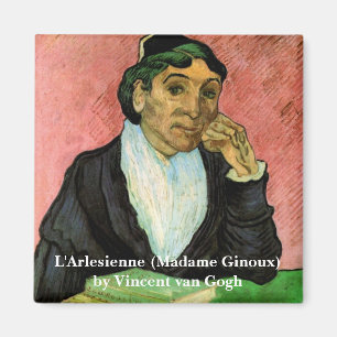 Imán L'Arlesienne (Madame Ginoux) de Vincent van Gogh