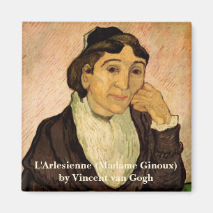 Imán L'Arlesienne (Madame Ginoux) de Vincent van Gogh