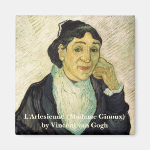 Imán L'Arlesienne (Madame Ginoux) de Vincent van Gogh