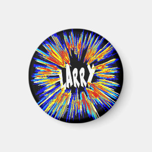 Imán Larry Name Star