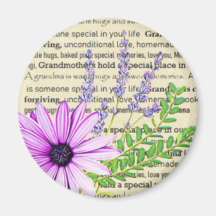 Imán Las abuelas son un regalo especial para el refrige