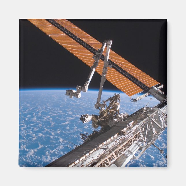 Imán Las alas Canadarm2 y del panel de paneles solares (Frente)
