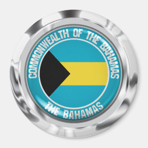 Imán Las Bahamas rodean el Emblema