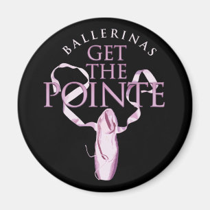 Imán Las bailarinas consiguen el Pointe
