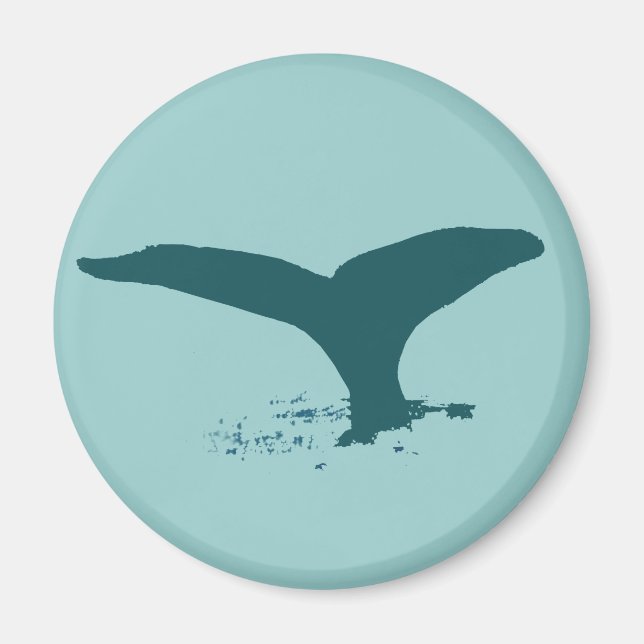 Imán Las ballenas (Frente)