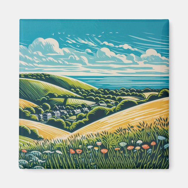 Imán Las batas de Sussex (Frente)