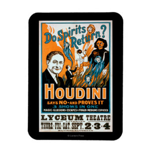 Imán ¿Las bebidas espirituosas vuelven? Houdini dice NO