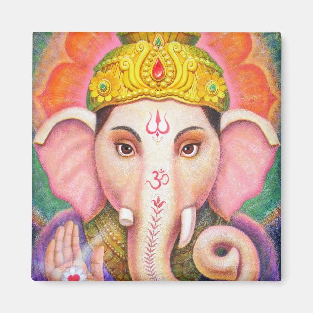 Imán Las bendiciones de Ganesha (Frente)